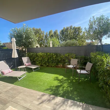 Lägenhet Spacieux Avec Jardin Dans De Grand Standing Avec Piscine